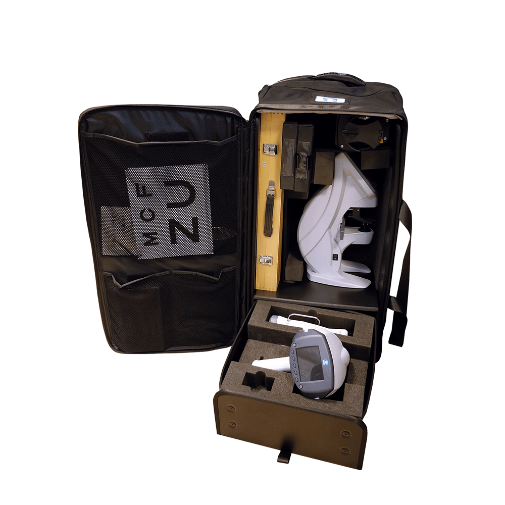 Valise opticien itinérant